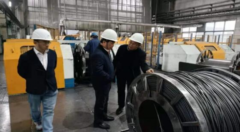 張志祥董事長(zhǎng)參觀考察北京邢鋼焊網(wǎng)